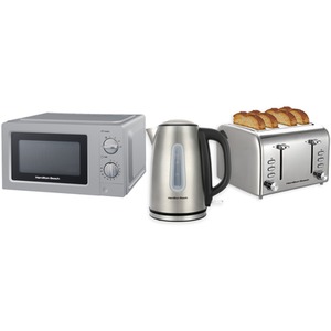 Rise Brushed Kitchen Bundle - Silver by Hamilton Beach