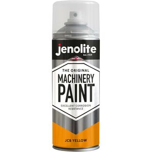 Scuff Resistant Machinery Paint - JCB Yellow / 1 by Jenolite