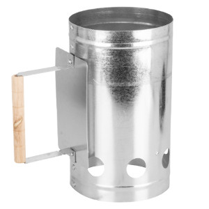 Charcoal Starter - Silver