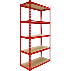 5x Z Rax Red 90cm and Free Mallet - Red by Monster Racking