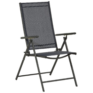 Rio 5 Position Garden Chair - Navy by Outdoor Essentials