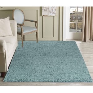 Desire Rugs Plain Living Room Fluffy Shaggy Area Rugs by Desire Rugs