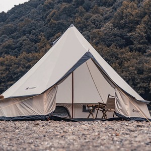 8 Person Outdoor Glamping Tent - Beige by Wyld and Cococ
