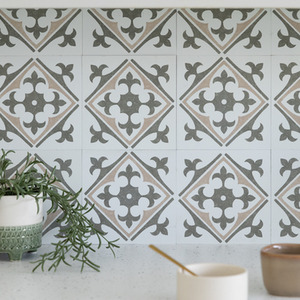 Nadia Natural Self-Adhesive Wall Tiles (6 Tiles) - Natural by d-c-fix