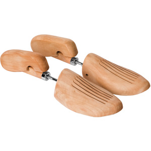 Professional Shoe Stretcher Pair - Brown / 42-43 by tectake