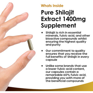Shilajit Capsules With Fulvic Acid - Shilajit by New Leaf Products