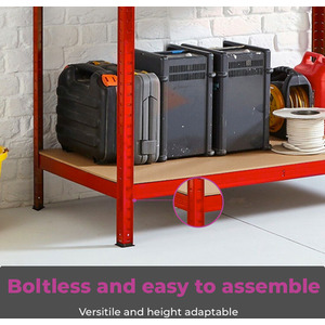 Neo Metal Garage Workbench - Red by Neo