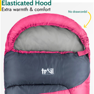 Overnight Adventure Kids Sleeping Bag - Pink by Trail