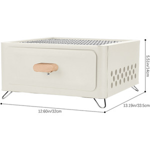 Portable Metal BBQ Grill Tea Stove by Livingandhome