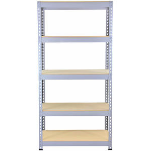 Q Rax Grey Shelving Units 90cm x 180cm x 50cm - Grey by Monster Racking