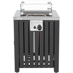 Topeka Gas Fire Pit - Black by Tepro