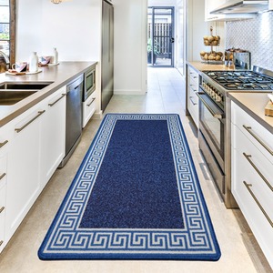 Nonslip Greekey Gel Door Mats by Smart Living