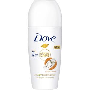 Dove Antiperspirant Advanced Care Deodorant with Coconut Scent 48H - 50ml - 6 by Dove
