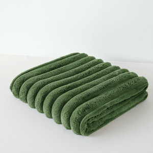 Luxury Jumbo Chunky Cord Fur Blanket by Velosso