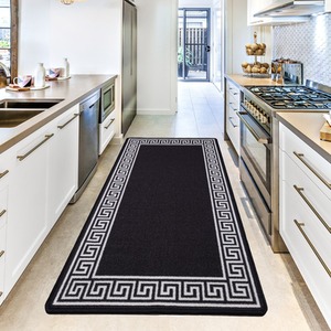 Nonslip Greekey Gel Door Mats by Smart Living