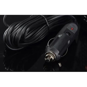 Five-in-One 12V Car Air Compressor - Black