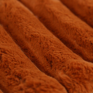 Verbier Faux Fur Throw - Rust by Divante
