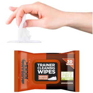 Biodegradable Trainer Shoe Cleaning Wipes Pack of 30 Footwear Wipes - White / 3 by Urban Kicks