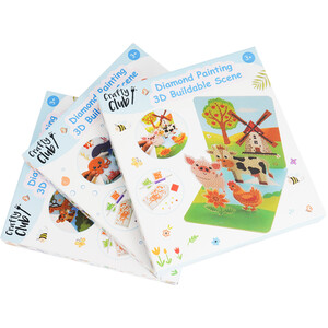 Diamond Painting 3D Buildable Scene - Multicolour by Crafty Club