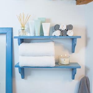 Cotton Bath Sheets - 160cm x 90cm - Pack of 2 - Grey by Nicola Spring