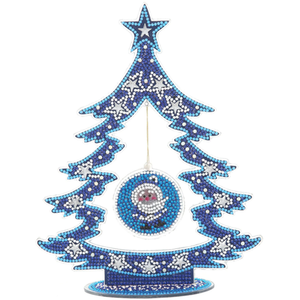 Christmas Tree Diamond Painting Kit - Multi by Syntego