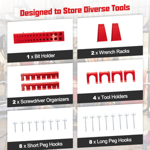 Multipurpose Workbench Garage Worktable - Black by Costway