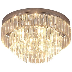 HOMCOM Crystal 7 light Ceiling Chandelier - Transparent by HOMCOM