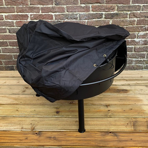 Star and Moon Fire Bowl with Grill, Safety Guard and Poker by Selections