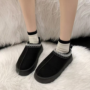 Non-Slip Warm Faux Fur Slippers by komore