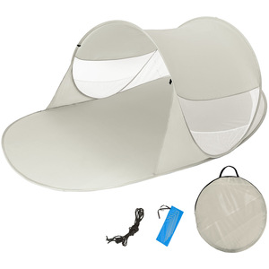 Beach Tent Angelika - Grey by Tectake
