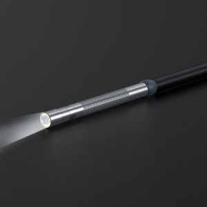 Handheld Articulating Endoscope Inspection Camera with 4.5 inch IPS LCD Screen - Black by UK Inspection Camera