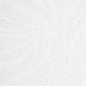 Superfresco Paintable Eden White Durable Textured Wallpaper - White by Superfresco Paintable