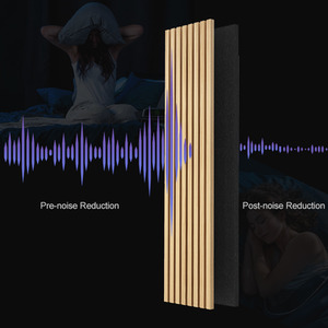 Matteo Acoustic Slat Wall Panels - White Oak Natural / 1 by Matteo