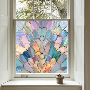 Albavilla Stained Glass Window Film by Creative Printing Solutions