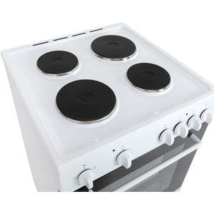 Willow 68L Freestanding Single Cavity Electric Cooker - White by Willow