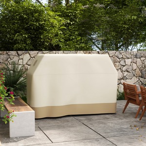 Outsunny Waterproof BBQ Cover 152 x 66 x 115cm - Beige / 188cm by Outsunny
