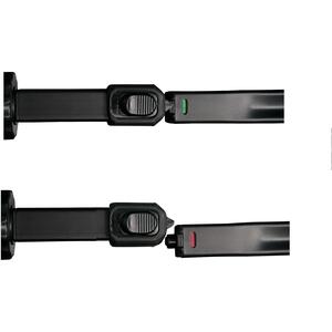 Extra Tall Curved Top Dog Gate - Black / 89cm by Bettacare