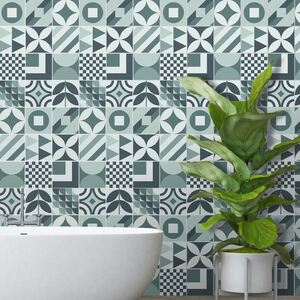 Walplus Wall Tiles Stickers by WALPLUS