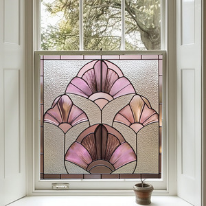 Abriola Art Deco Stained Glass Window Film by Creative Printing Solutions