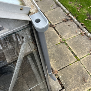 Greenhouse 35mm Guttering Rainwater Kit - Grey / 2 by Selections