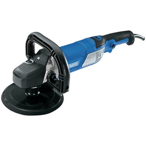 Draper 180mm Sander Polisher (1200W) - Blue, Black by Draper