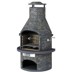 Rondo Dark Masonry BBQ - Grey by Callow