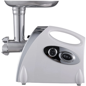 2 in 1 Electric Meat Grinder and Sausage Stuffer - White by Livingandhome