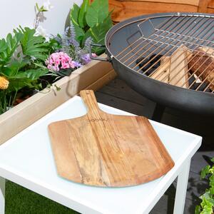 Wooden Pizza Peel - 30cm - Brown by BobbyQ