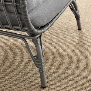 Garden Egg Chair - Grey by FurnitureboxUK