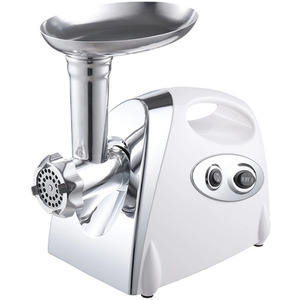 2 in 1 Electric Meat Grinder and Sausage Stuffer - White by Livingandhome