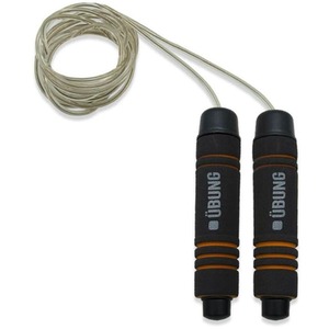 UBUNG Weighted Skipping Rope Tangle Free Fitness Jump Rope 3m - Black by Ubung