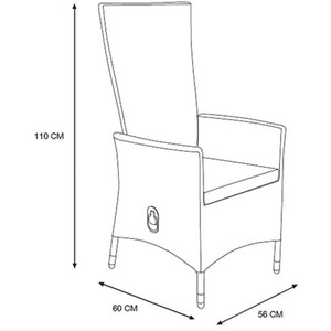 Samer Rattan Recliner
