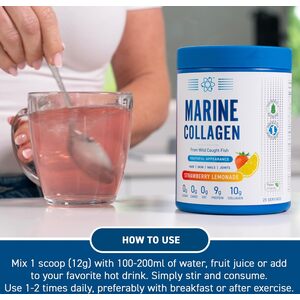 Flavoured Marine Collagen Powder 10000mg - Blue / Cherry and Apple by Applied Nutrition