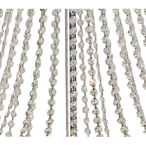 Alexandra Ceiling Pendant Chandelier 3 Tier 2Polished Chrome, Crystal - Polished Chrome